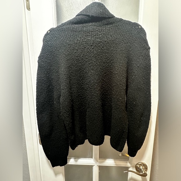 Topshop Black Turtleneck Sweater - Picture 4 of 5